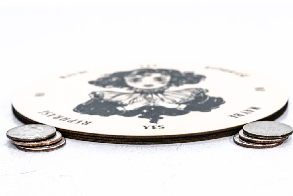 Hands Sun Moon Pendulum Board Metaphysical Intention