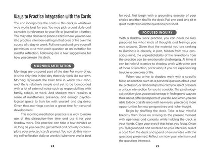 Shadow Work Self-Reflection Deck by Jor-El Caraballo