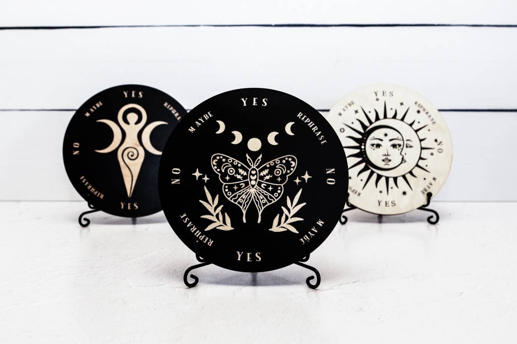 Sun Moon Pendulum Board Metaphysical Intention