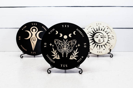 Sun Moon Pendulum Board Metaphysical Intention
