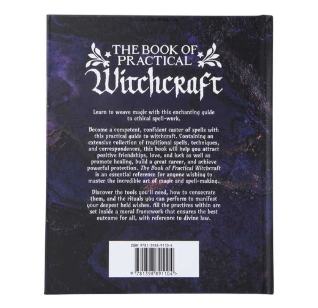 Book Of Practical Witchcraft: Compendium of Spells, Rituals(Hard Cover)