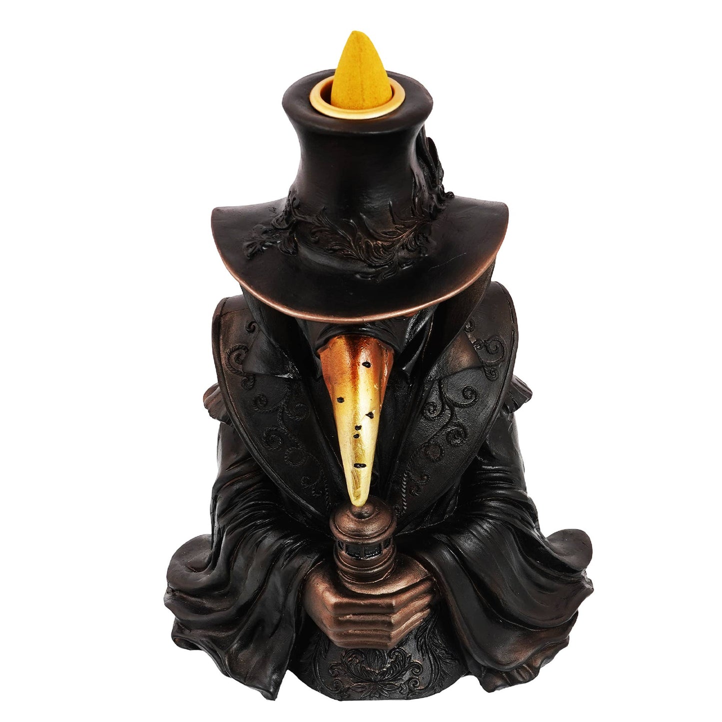 Plague Doctor Back Flow Incense Burner