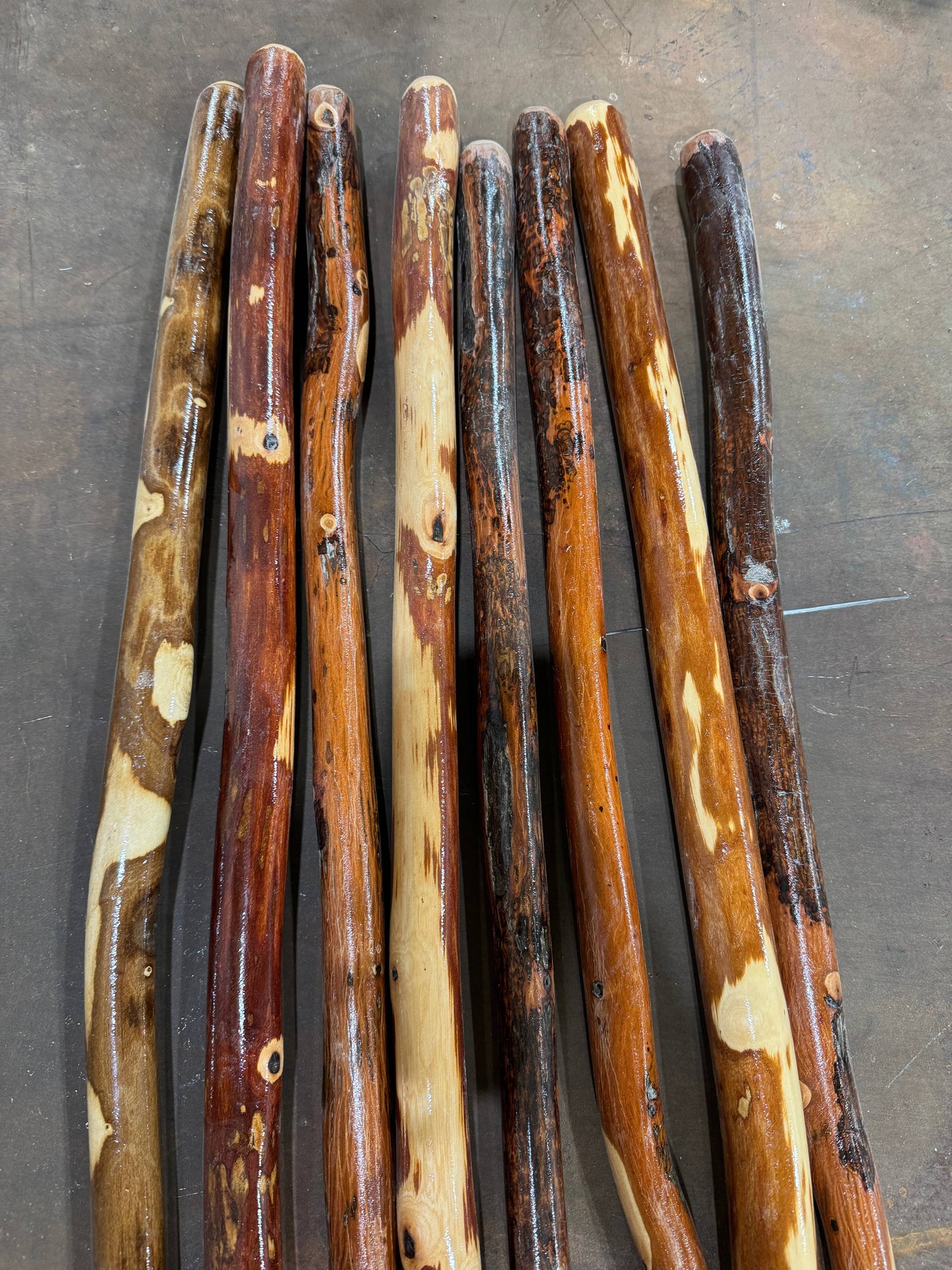 Made in USA!! 48" Ozark Hardwood Hiking Stick, Walking Stick