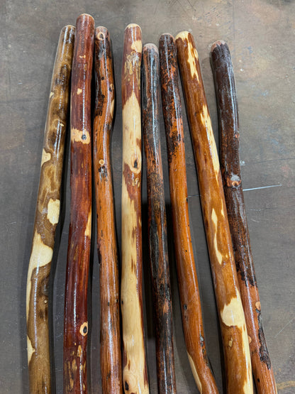 Made in USA!! 48" Ozark Hardwood Hiking Stick, Walking Stick