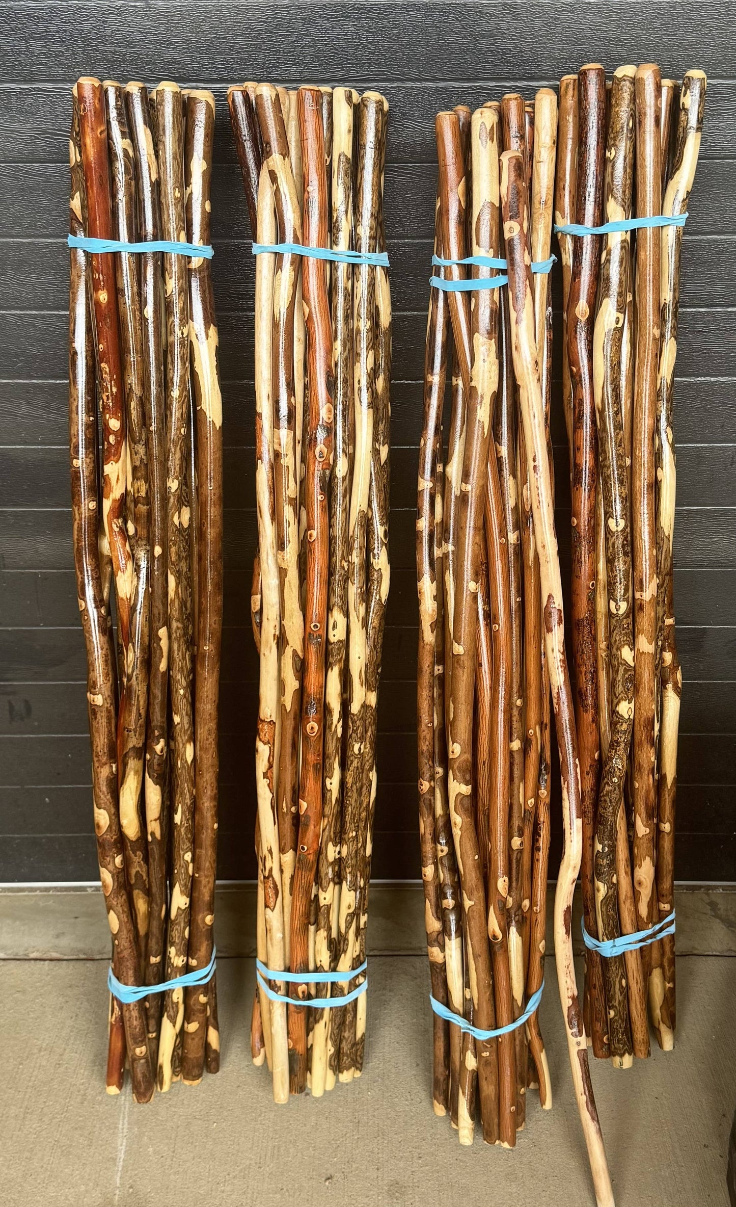 Made in USA!! 48" Ozark Hardwood Hiking Stick, Walking Stick