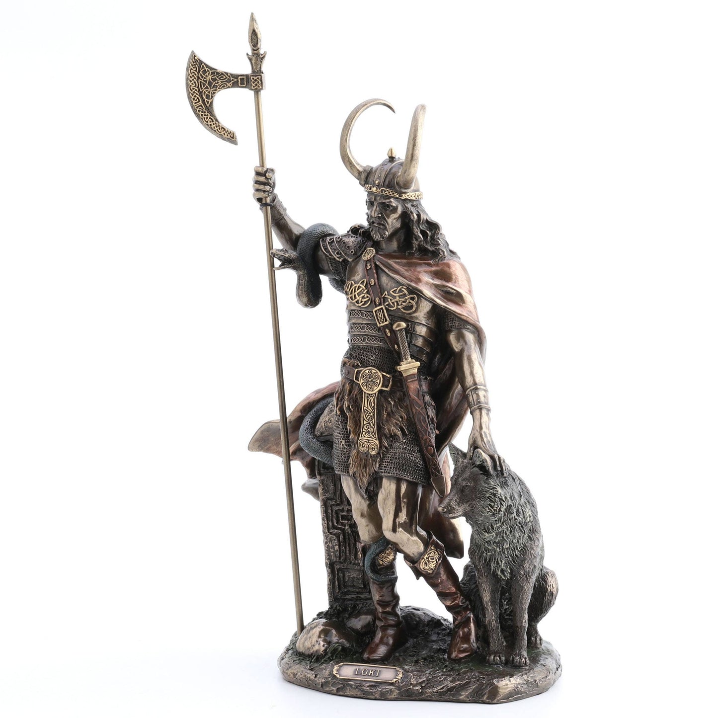 13 3/4 Inches Norse God Loki CCB