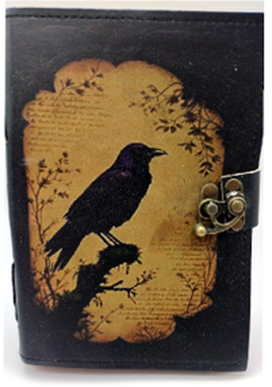 Leather Journal - 6"x8" - Raven