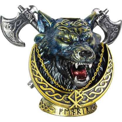 Polyresin Backflow Incense Burner - Fenrir (Each)