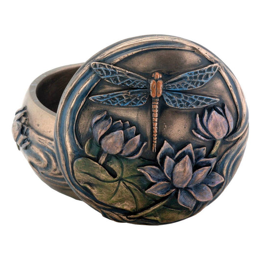 Art Nouveau Dragonfly Box