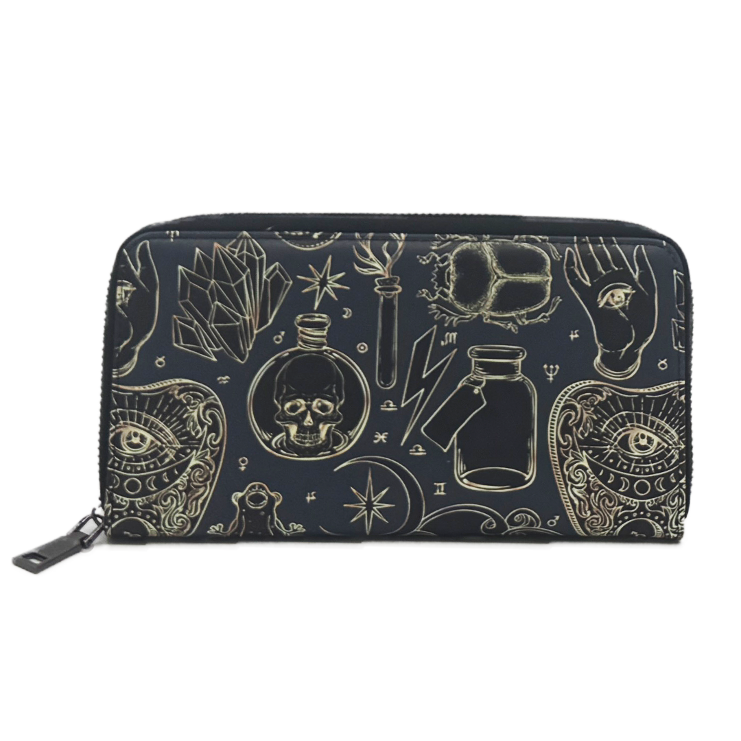 Masonic Esotericism Clutch Wallet
