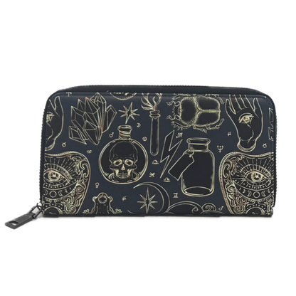 Masonic Esotericism Clutch Wallet