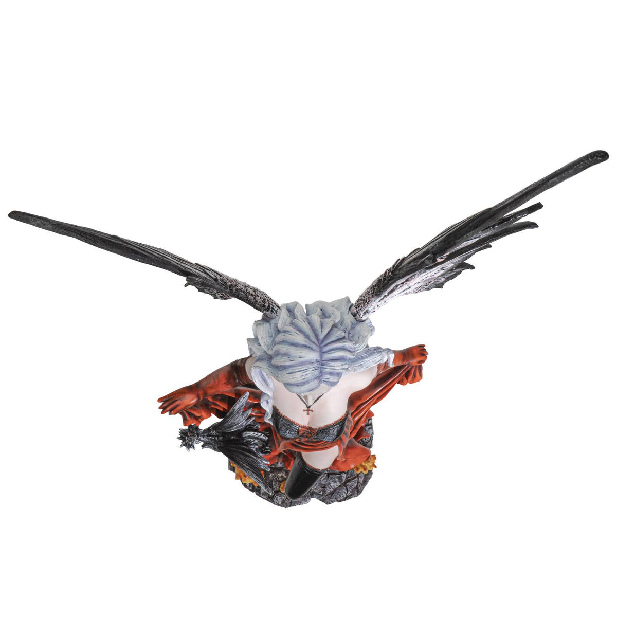 Fire Fairy with Black Dragon