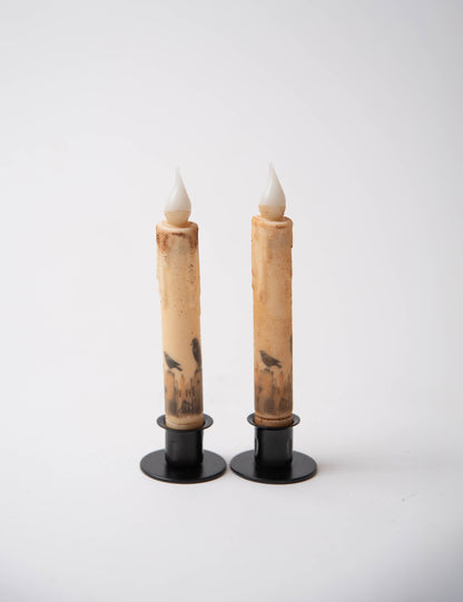 7 inch LED Timer Taper Candle