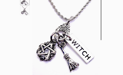 Wiccan Blessed Be Set Of 2 Rope Chain Necklaces Pagan Wicca