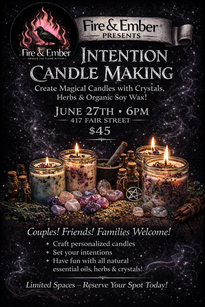 Intention Candle Making Class